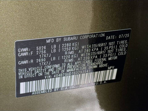 2025 Subaru Outback Wilderness