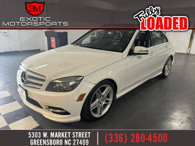 2011 Mercedes-Benz C-Class for sale at Exotic Motorsports in Greensboro NC