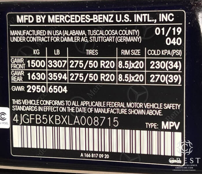 2020 Mercedes-Benz GLE GLE 450 4MATIC