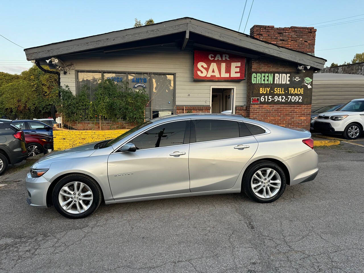 2018 Chevrolet Malibu for sale at Green Ride LLC in NASHVILLE, TN