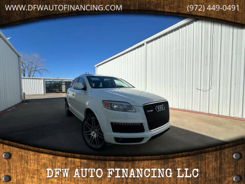 2009 Audi Q7 for sale at Bad Credit Call Fadi in Dallas TX