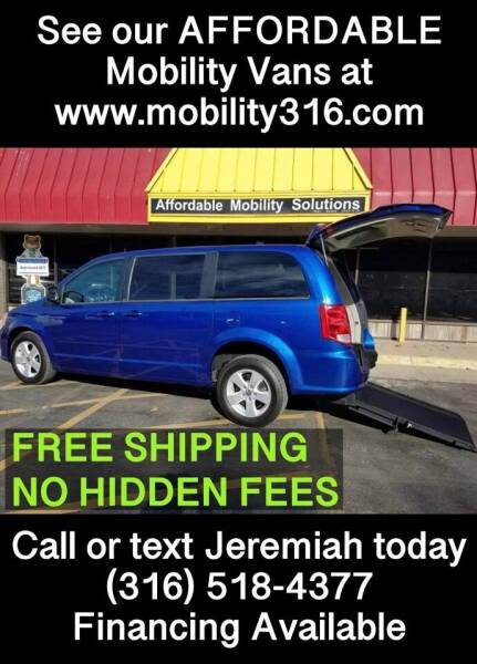 2013 Dodge Grand Caravan for sale at Affordable Mobility Solutions, LLC - Mobility/Wheelchair Accessible Inventory-Wichita in Wichita KS