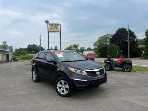 2012 Kia Sportage for sale at Conklin Cycle Center in Binghamton NY