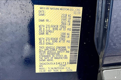 2020 Nissan Murano S