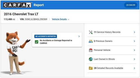 2016 Chevrolet Trax LT