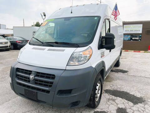 2018 RAM ProMaster for sale at Shock Motors in Garland TX