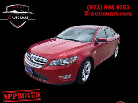 2010 Ford Taurus for sale at Z AUTO MART in Lewisville TX