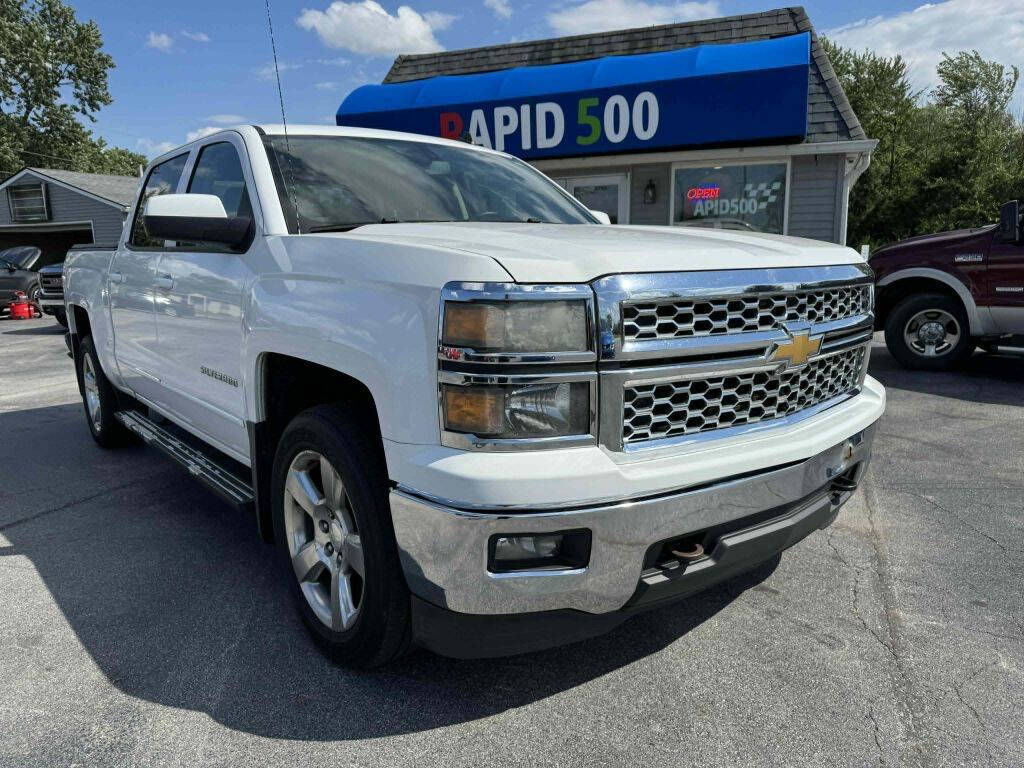 White 2014 Chevrolet Silverado 1500 LT 1