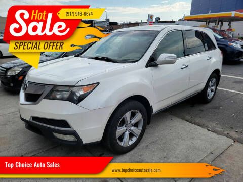 2010 Acura MDX for sale at Top Choice Auto Sales in Brooklyn NY