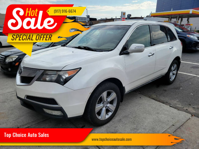 2010 Acura MDX for sale at Top Choice Auto Sales in Brooklyn NY