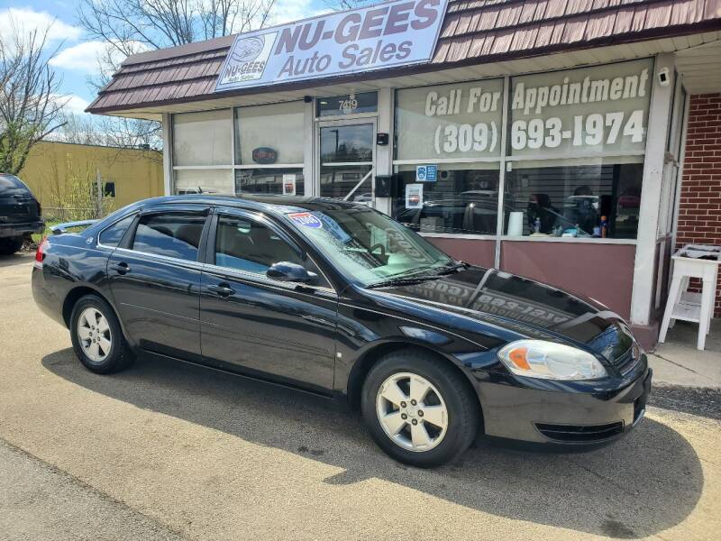 2008 Chevrolet Impala for sale at Nu-Gees Auto Sales LLC in Peoria IL