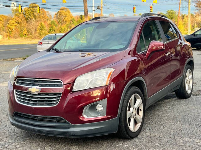 2016 Chevrolet Trax for sale at Hopedale Auto Sales in Burlington, NC