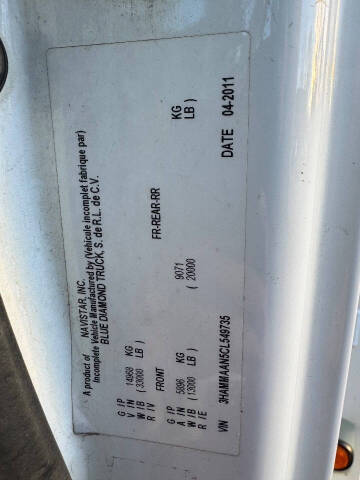 2012 International DuraStar 4300