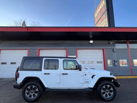 2019 Jeep Wrangler Unlimited for sale at AUTOPLEX OF MILWAUKEE in Milwaukee WI