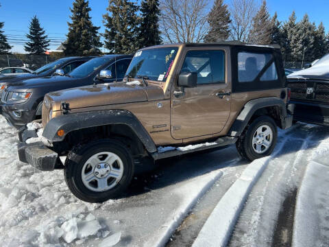 2015 Jeep Wrangler for sale at BERKSHIRE AUTO SALES in Torrington CT
