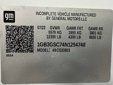 2022 Chevrolet Express 3500