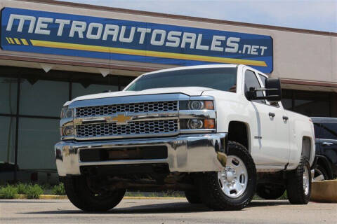 2019 Chevrolet Silverado 2500HD for sale at METRO AUTO SALES in Arlington TX