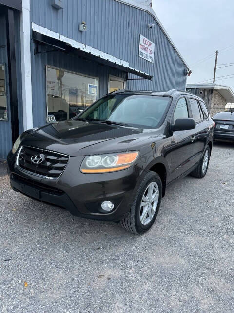 2011 Hyundai SANTA FE for sale at COOK MOTOR CO LLC in Wichita Falls, TX