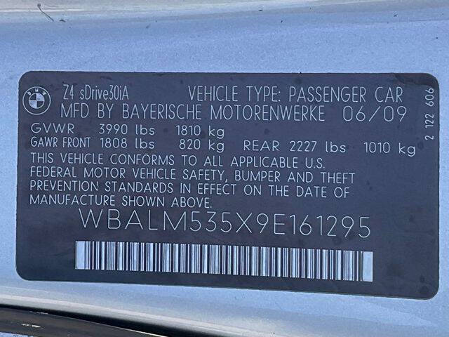 2009 BMW Z4 sDrive30i