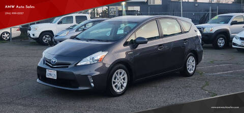 2013 Toyota Prius v for sale at AMW Auto Sales in Sacramento CA