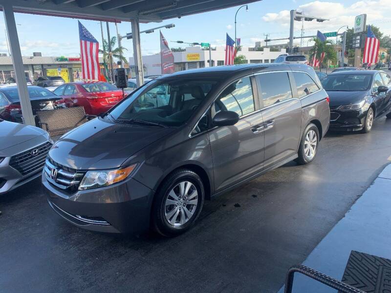 2016 Honda Odyssey for sale at American Auto Sales in Hialeah FL