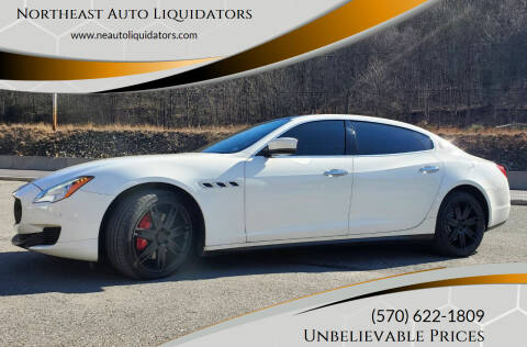 2014 Maserati Quattroporte for sale at Northeast Auto Liquidators in Pottsville PA