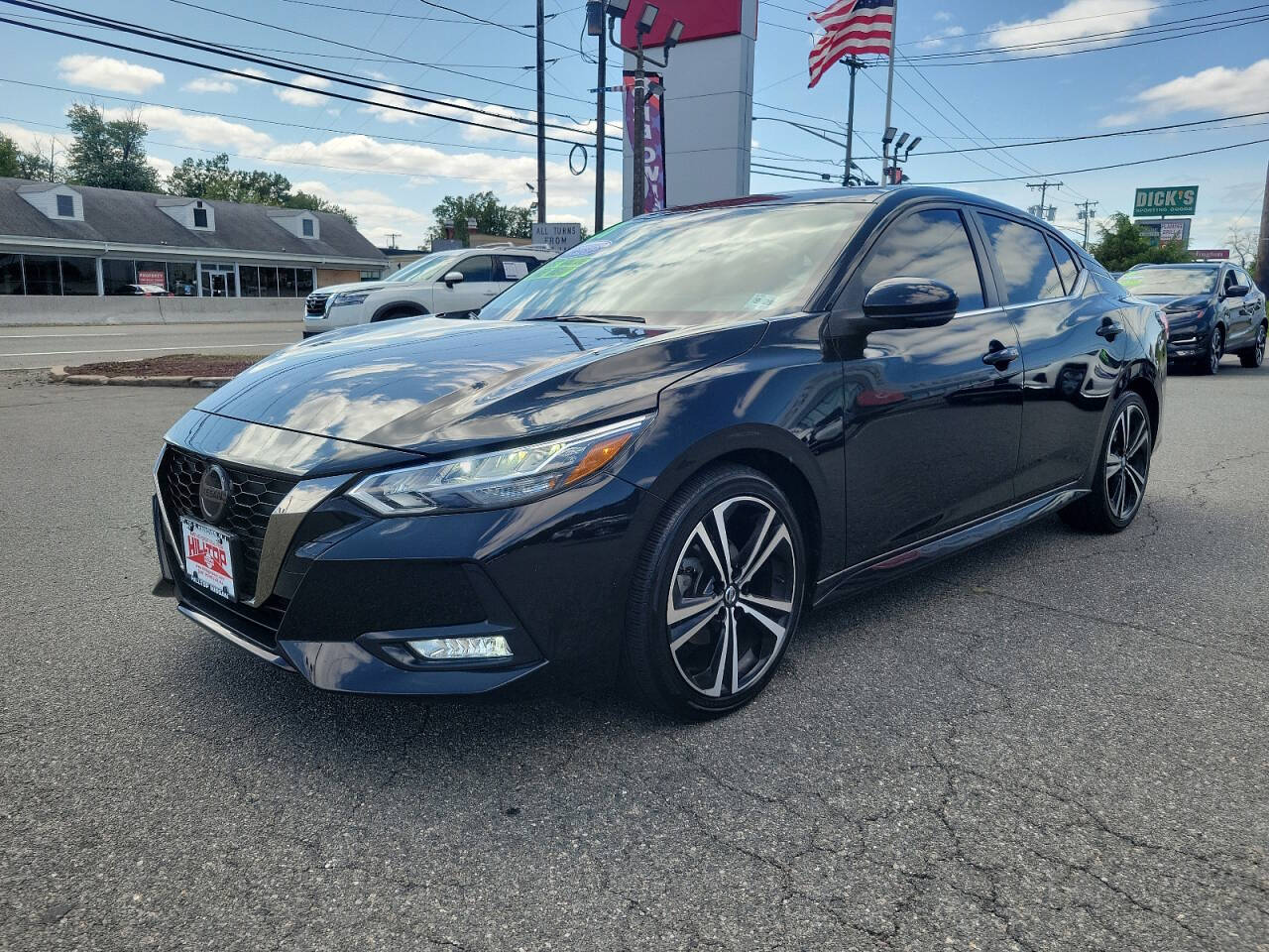 2021 Nissan Sentra for sale at HILLTOP NISSAN in East Hanover, NJ