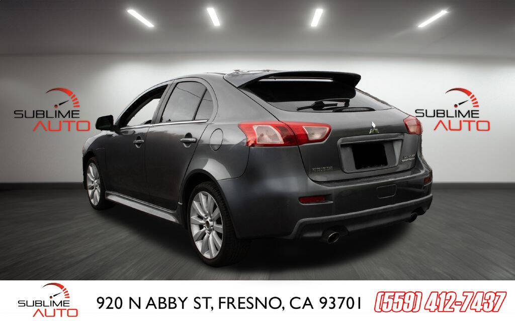 2011 Mitsubishi Lancer Sportback for sale at SUBLIME AUTO in Fresno, CA