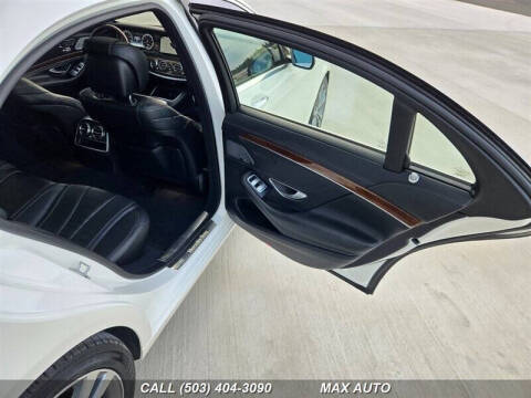 2016 Mercedes-Benz S-Class S 550