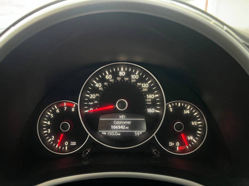 2012 Volkswagen Beetle Black Turbo PZEV