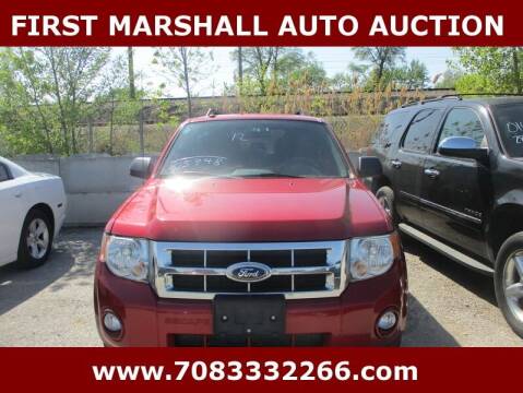 2012 Ford Escape for sale at First Marshall Auto Auction in Harvey IL