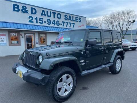 2011 Jeep Wrangler Unlimited for sale at B & D Auto Sales Inc. in Fairless Hills PA