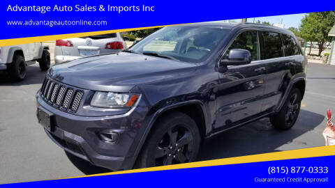 2014 Jeep Grand Cherokee for sale at Advantage Auto Sales & Imports Inc in Loves Park IL
