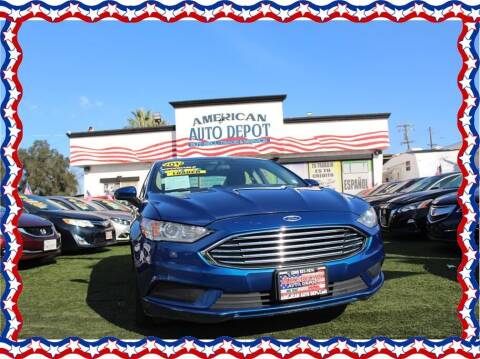 2017 Ford Fusion for sale at American Auto Depot in Modesto CA