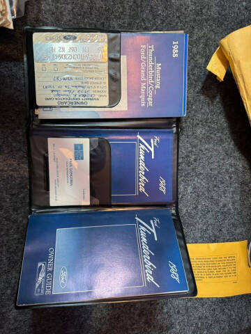 1988 Ford Thunderbird Turbo