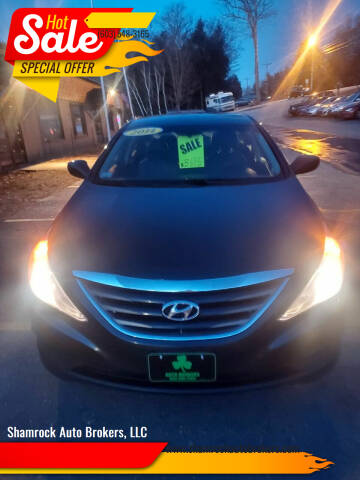 2014 Hyundai Sonata for sale at Shamrock Auto Brokers, LLC in Belmont NH