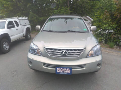 2008 Lexus RX 400h for sale at MICHAEL MOTORS in Farmington ME