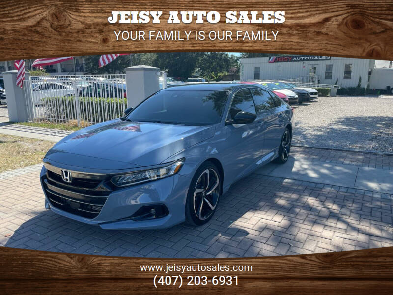 2022 Honda Accord for sale at JEISY AUTO SALES in Orlando FL