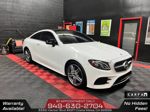 2018 Mercedes-Benz E-Class E 400 4MATIC