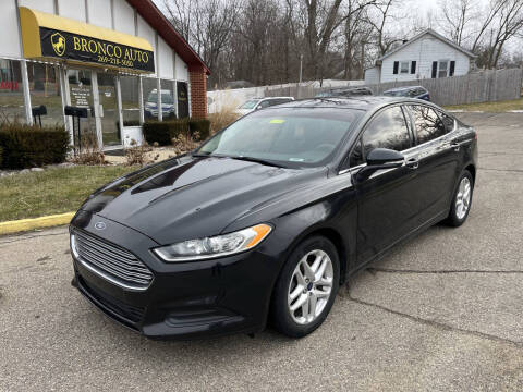 2014 Ford Fusion for sale at Bronco Auto in Kalamazoo MI