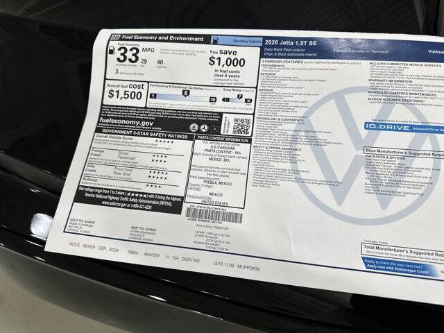 2026 Volkswagen Jetta SE