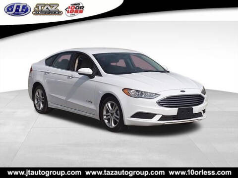 2018 Ford Fusion Hybrid for sale at J T Auto Group in Sanford NC