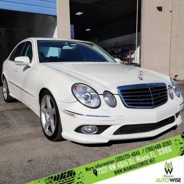 2009 Mercedes-Benz E-Class for sale at MIAMI AUTOWISE, LLC. in Miami FL