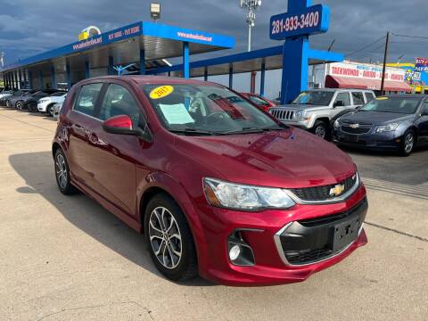 2017 Chevrolet Sonic for sale at Auto Selection of Houston in Houston TX