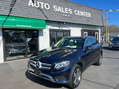 2018 Mercedes-Benz GLC for sale at Auto Sales Center Inc in Holyoke MA