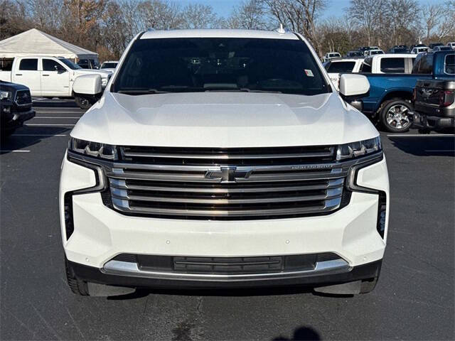 Used 2021 Chevrolet Tahoe High Country with VIN 1GNSKTKLXMR156227 for sale in Columbia, TN