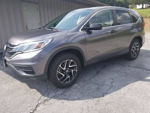 2016 Honda CR-V for sale at Ulsh Auto Sales Inc. in Summit Station PA