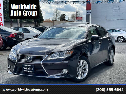 2013 Lexus ES 300h for sale at Worldwide Auto Group in Auburn WA