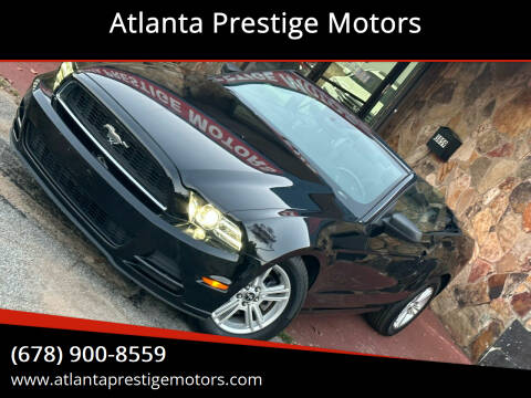2013 Ford Mustang for sale at Atlanta Prestige Motors in Decatur GA