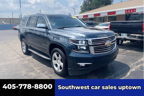 2019 Chevrolet Tahoe for sale at Southwest Car Sales Uptown in Oklahoma City OK